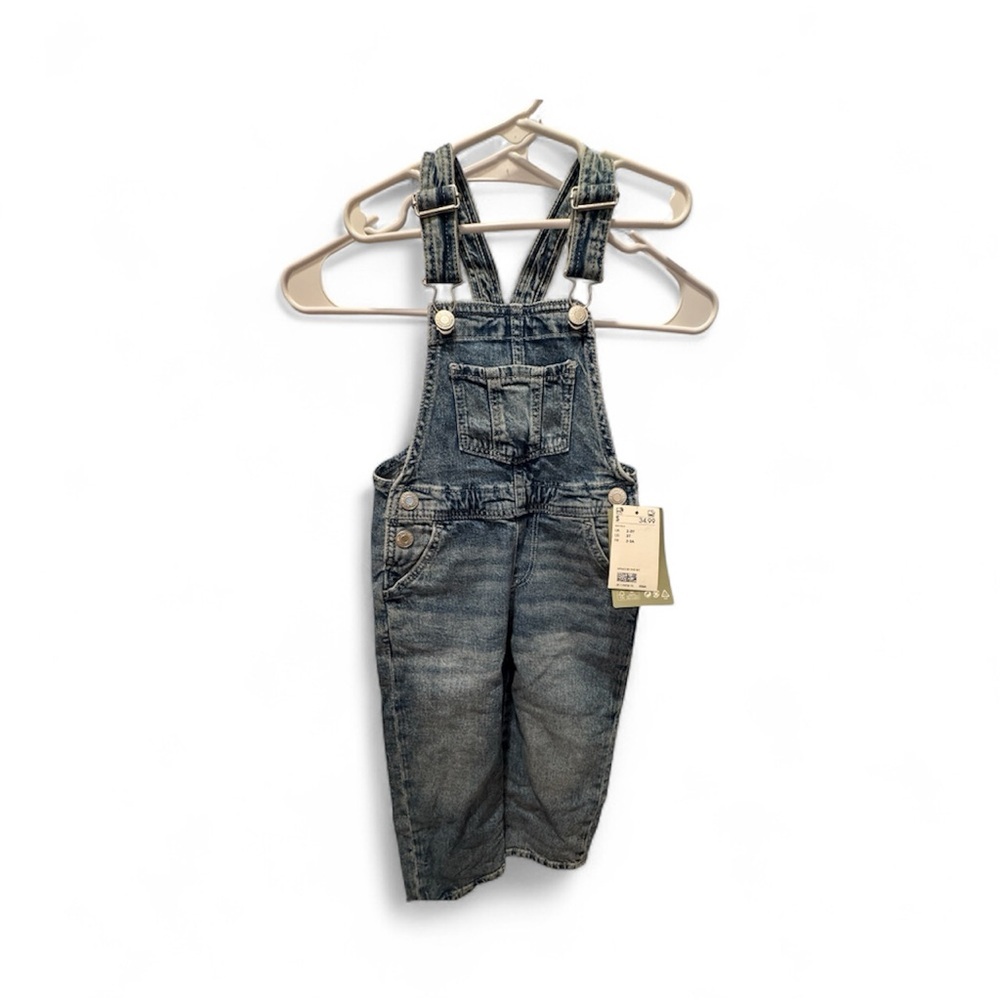 H&M Blue Denim Kids Overalls
